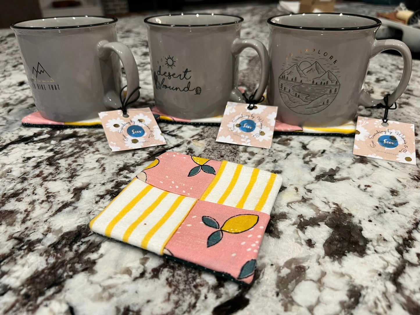 Grey Campfire Mugs