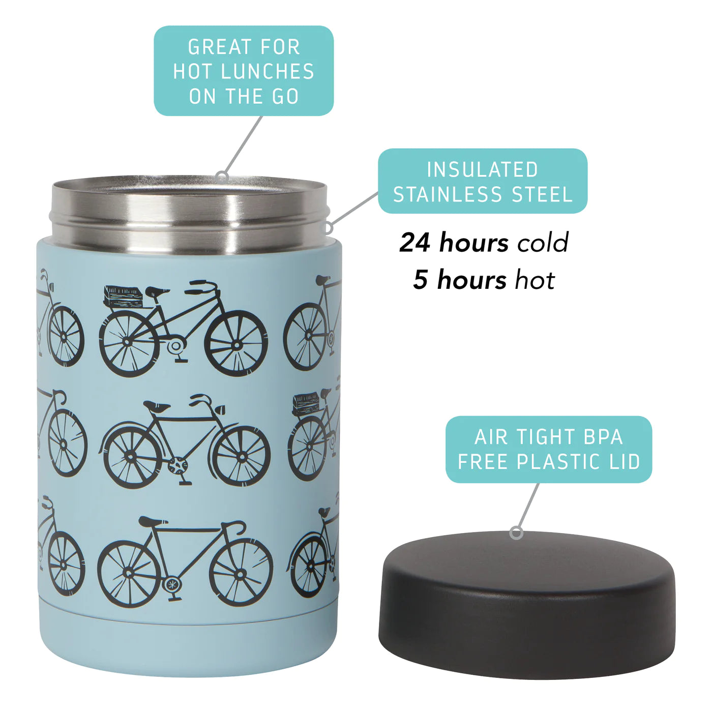 Jubilee Sweet Ride Food Jar 17oz