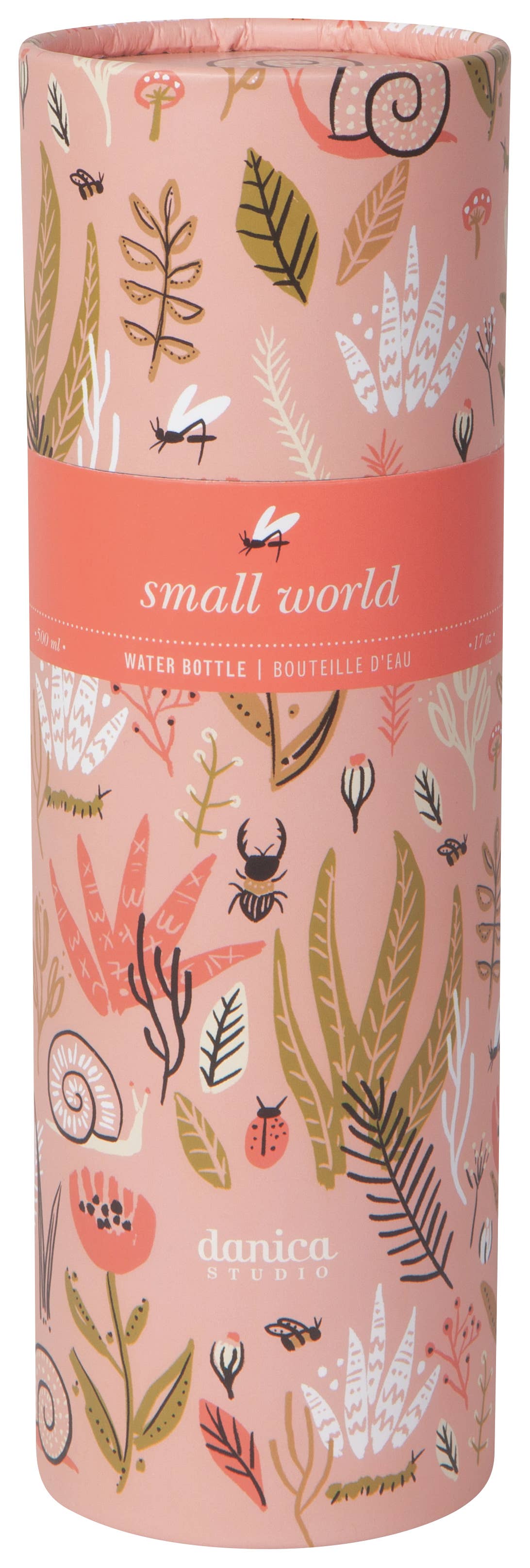 Danica Studio Small World Stainless Steel Water Bottle 17 Oz